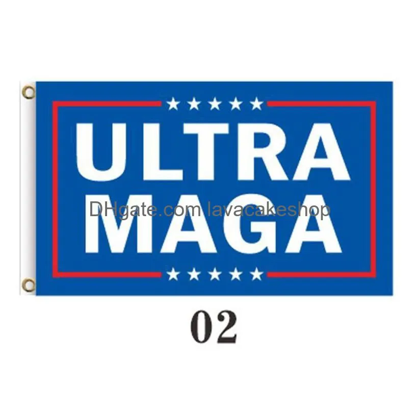 banner flags stock 2024 trump maga flag 150x90cm election banner save america again flags