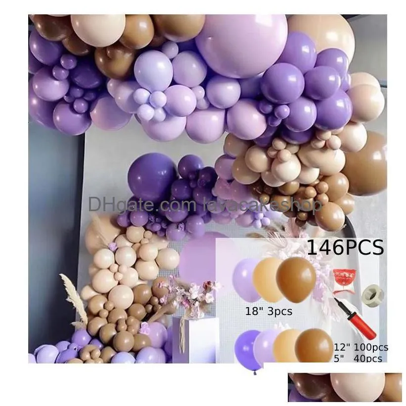 multistyle latex balloon garland arch kit festives decorations for weddings/birthday parties/celebrations theme events/home garden