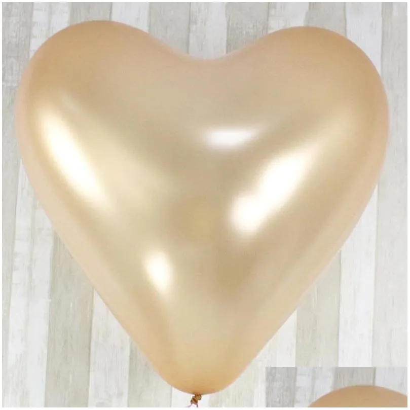 thicken large 36 inch heart shaped latex balloon wedding birthday party decoration love latex balloons mothers day decor balloon dh1266