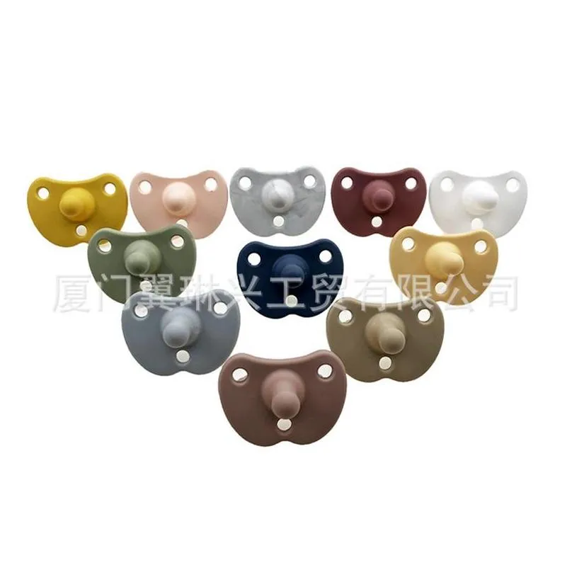 baby born dummy pacifier grade soft silicone teether nipple soother infant nursing chewing toys 1318 b3