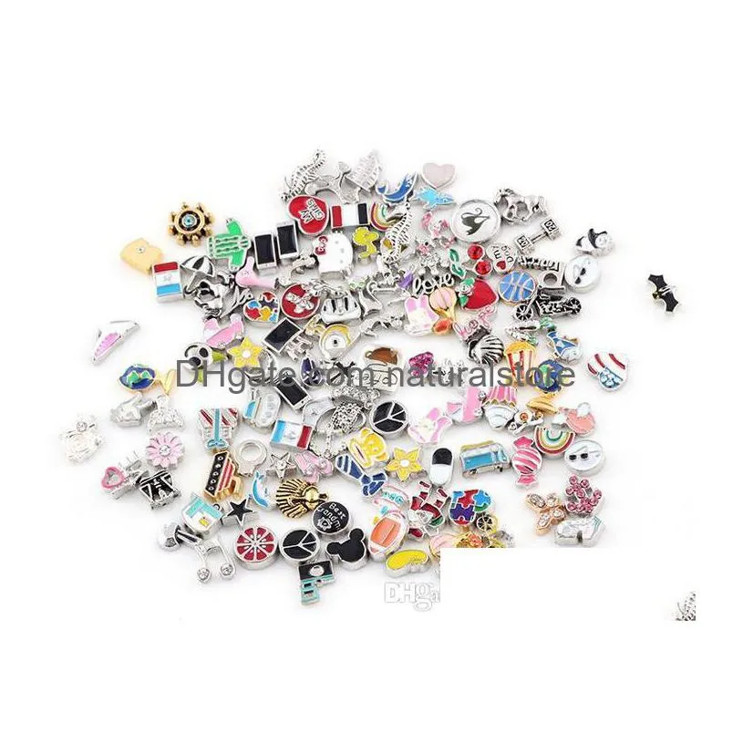 20pcs/lot guitar alloy floating locket charms diy jewelry findings fit for magnetic glass memory locket