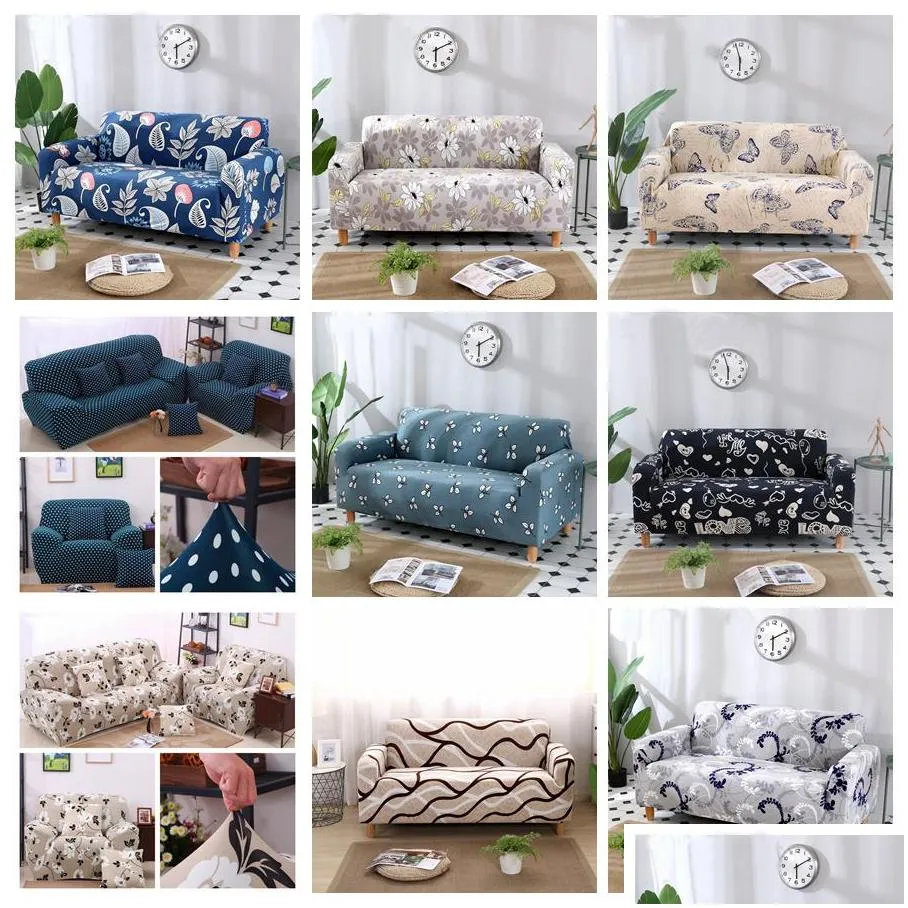 multi function allinclusive sofa covers 4 size elastic sofa cover fabric retro multi colors printing home decor sofa covers dh0911