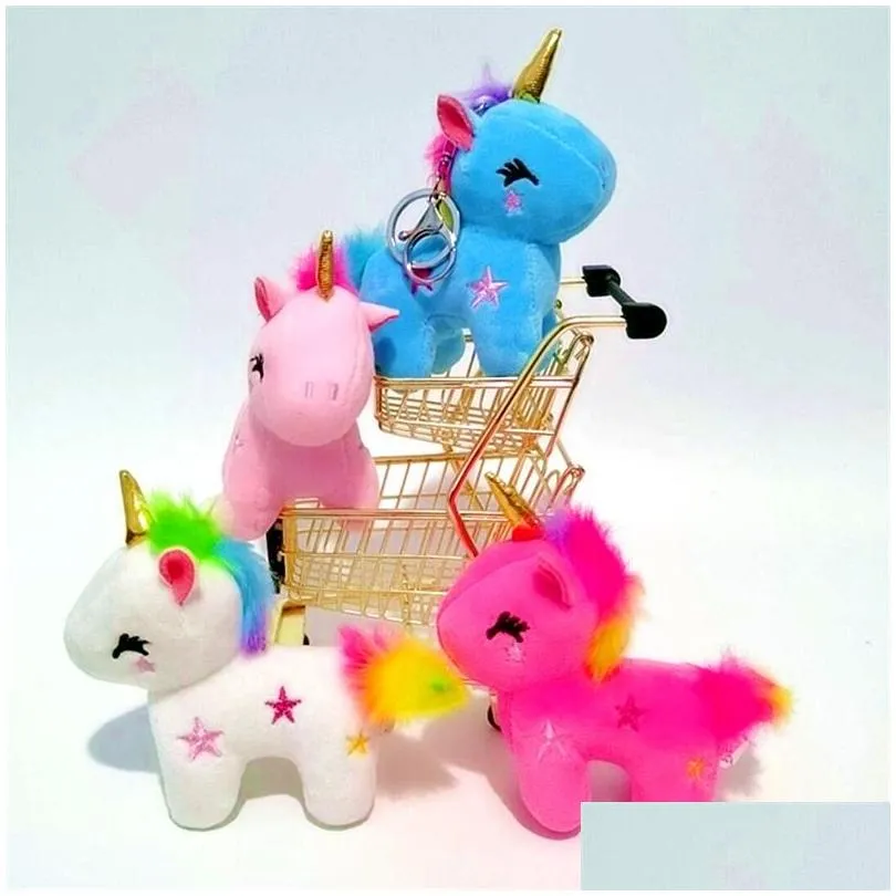 pony plush toy small mini pendant bag keychain pendants childrens toys gift c3