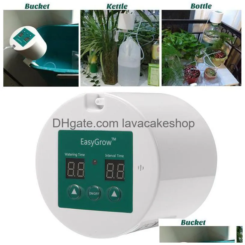 automatic watering device watering device drip irrigation tool water pump timer system for succulents plant y200106