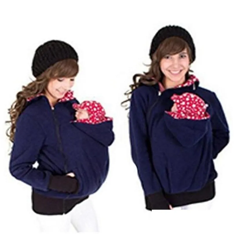 maternity carrier baby holder jacket mother kangaroo hoodies 122 z2