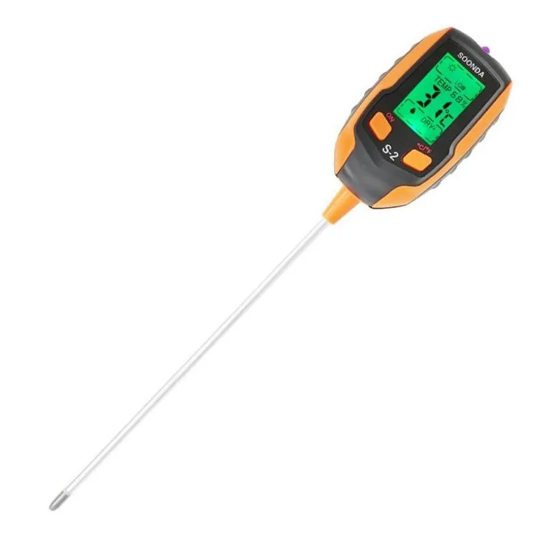 meters 5in1 soil tester multifunctional detector moisture meter ph temperature soil/ambient