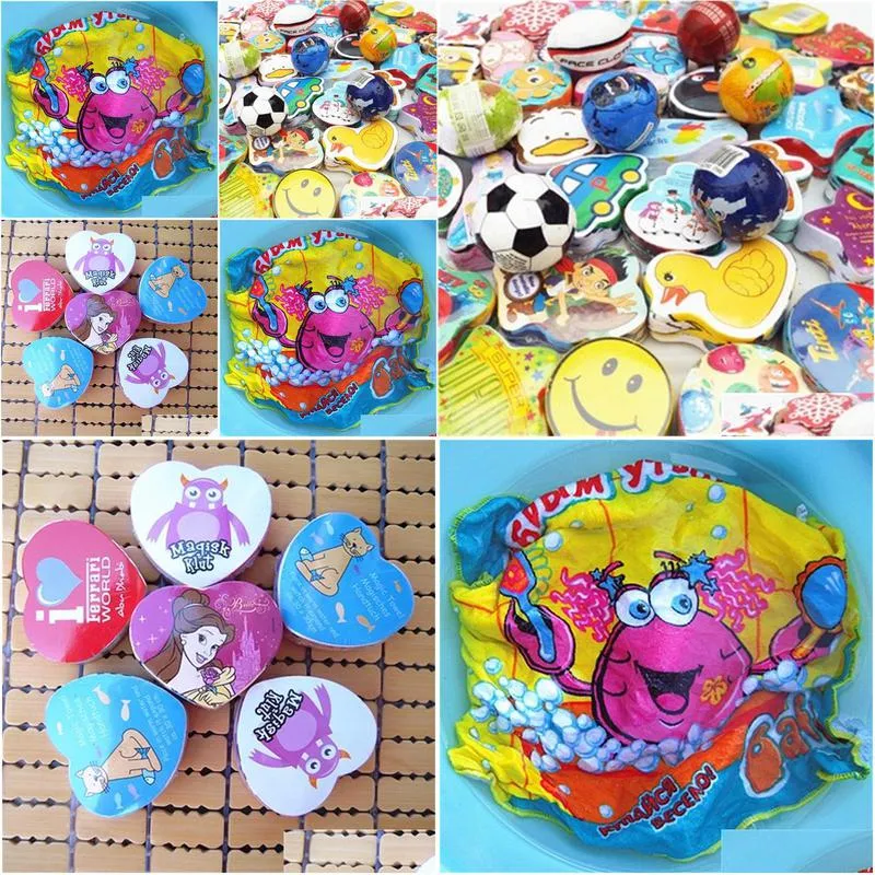 fg343 child cartoon carry gifts cotton compressed travel towel small square 30x30cm 12pcs/lot wholesale y200429