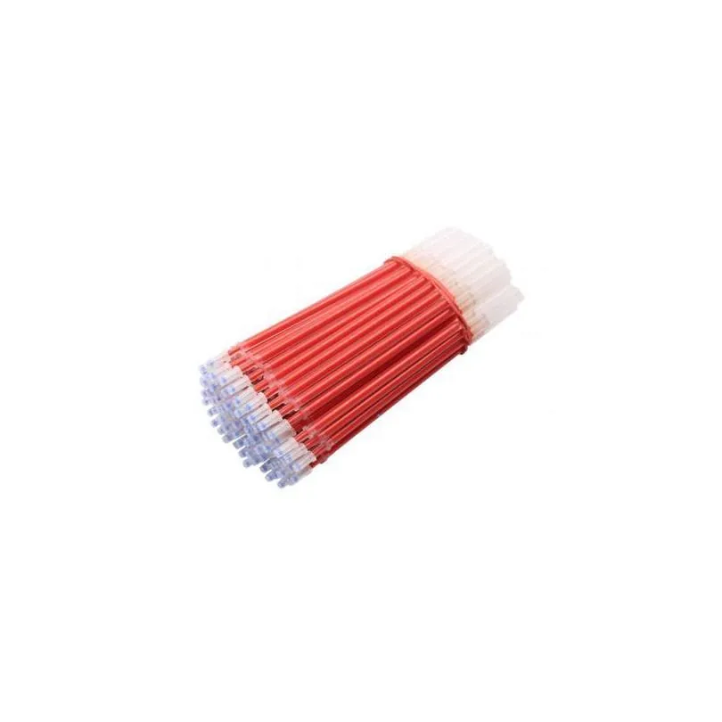 gel pens 100pcs 0.5mm black blue red pen refills smooth writing office stationery good quality refill school1