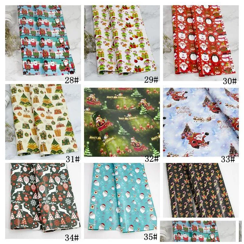 christmas wrapping paper christmas decoration gift box diy package paper cartoon santa claus snowman deer present wrapping paper dbc