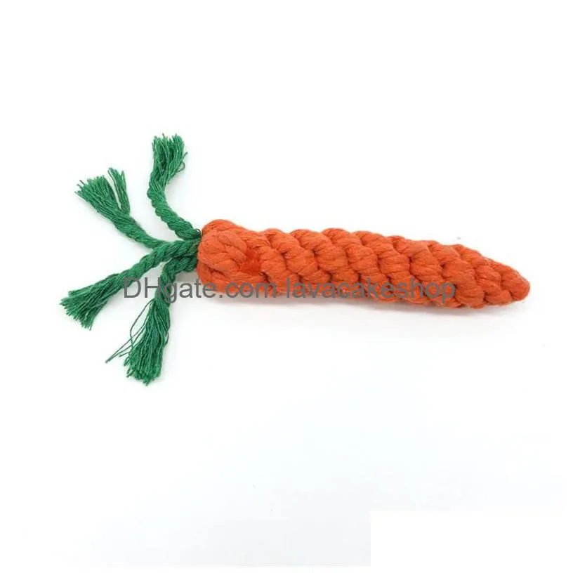 dog toys chews 10 pcs/set dog rope toys durable braided puppy teething chew toys natural cotton for teeth cleaning jk2012ph