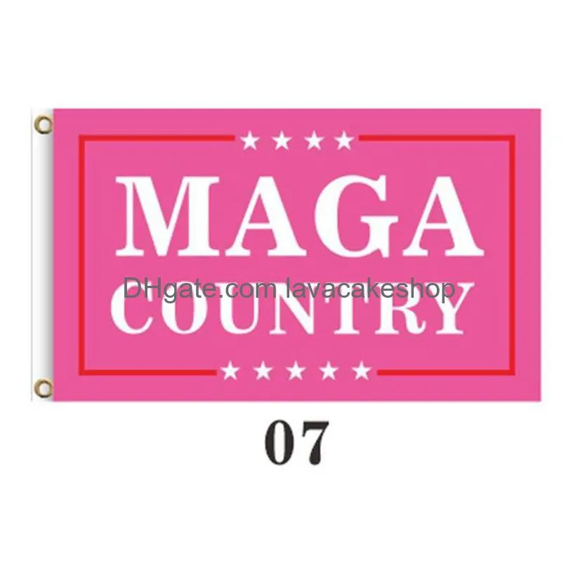 banner flags stock 2024 trump maga flag 150x90cm election banner save america again flags