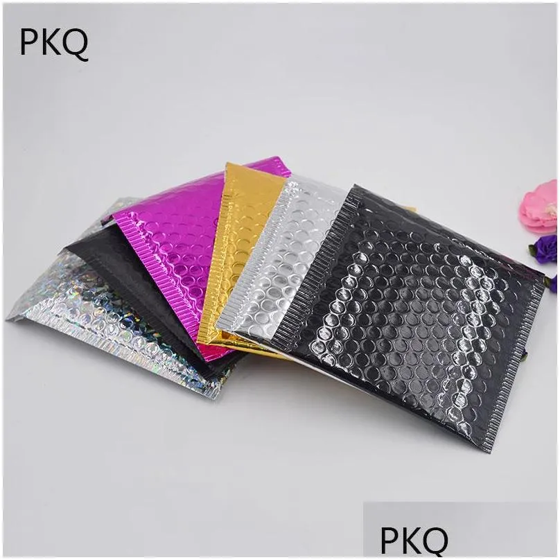 150pcs 15x13cm bubble mailers padded envelopes packaging bags with bubble shockproof waterproof mailing envelope bags1