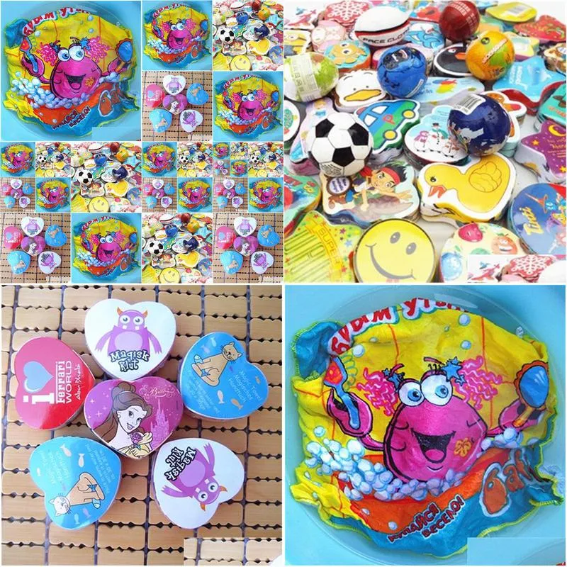 fg343 child cartoon carry gifts cotton compressed travel towel small square 30x30cm 12pcs/lot wholesale y200429