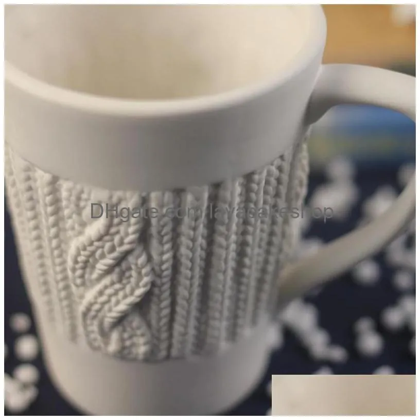 christmas mugs 3d amimal couples cups with lid cute milu deer coffee cup milk cups snow ceramic mug breakfast cup creative y200106