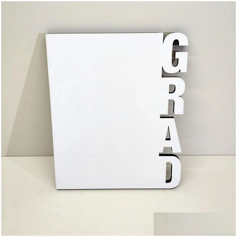 2022 graduation album gift sublimation blank photo frame ornaments diy heat transfer frames desktop decoration