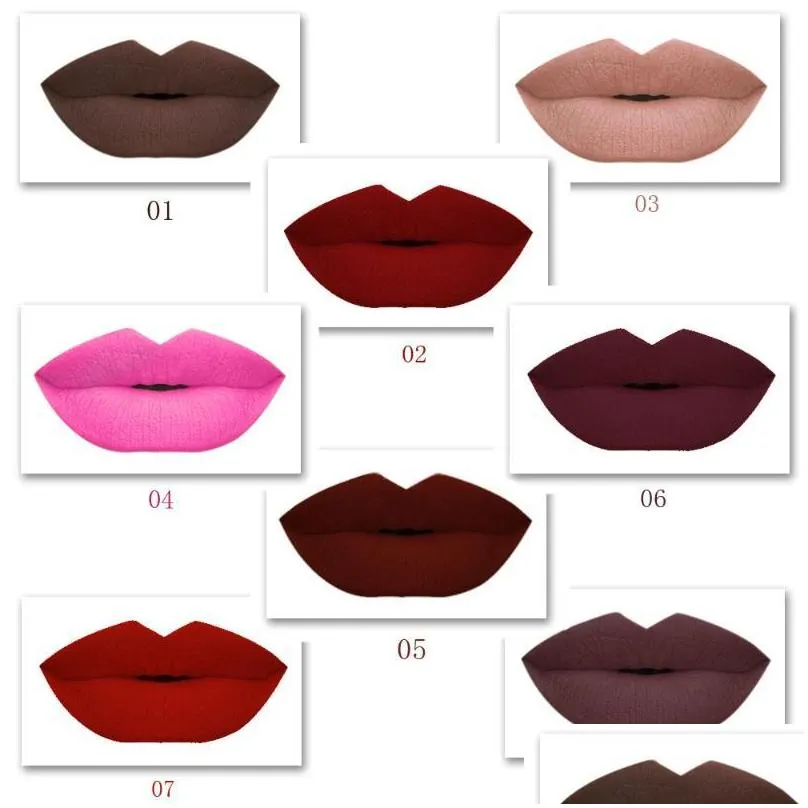 lipstick wholesale makeup 8 colors matte moist liquid velvet nude 24 long lasting waterproof tint custom private label vendor