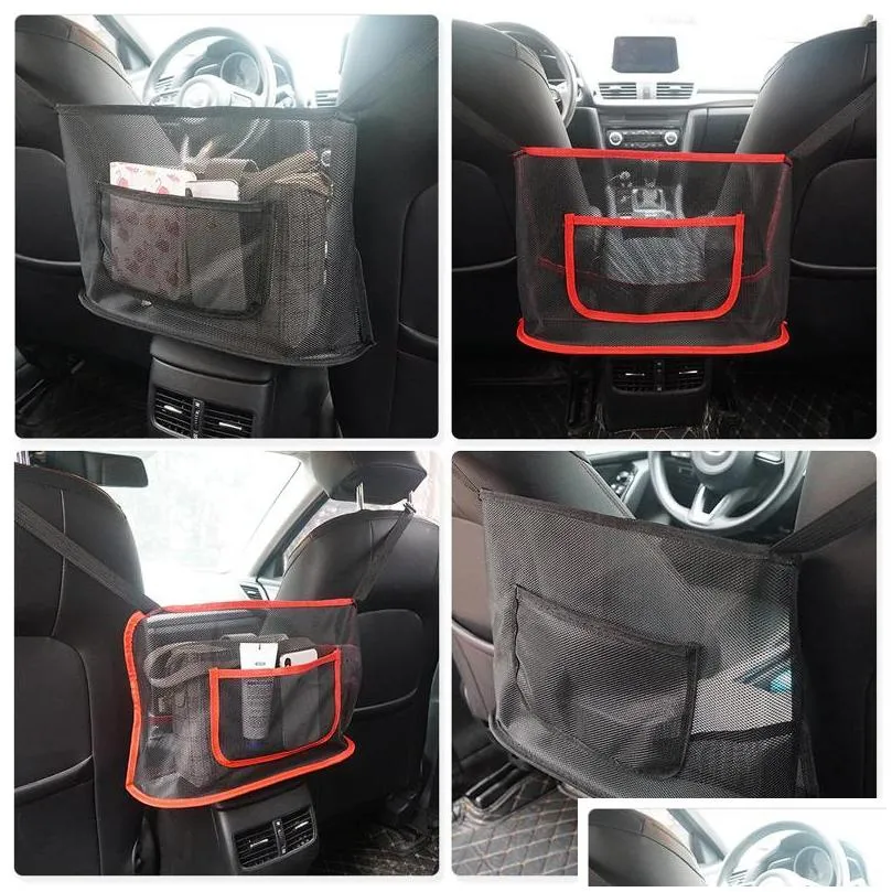 car net pocket handbag holder car seat storage bag large capacity bag for purse storage phone documents
