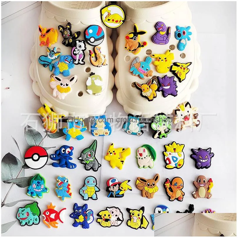 anime charms wholesale childhood memories magic baby elf funny gift cartoon croc charms shoe accessories pvc decoration buckle soft rubber clog charms fast