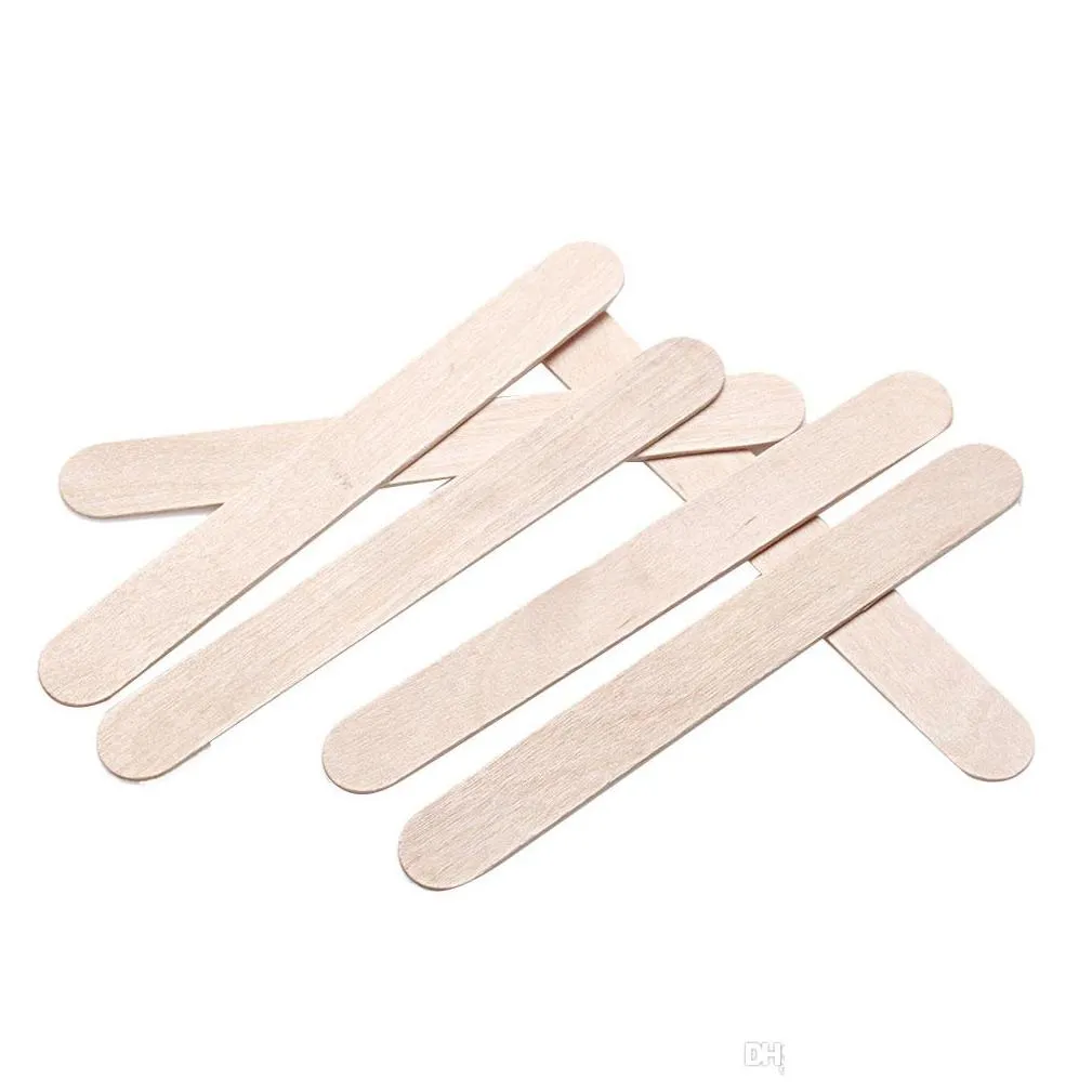 wooden spatulas body hair removal sticks disposable salon hairs epilation tools pretty wax waxing stick