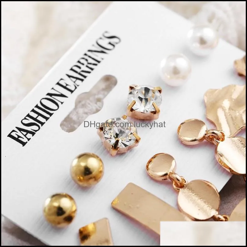 fashion gold earrings online for women wholesale n99293