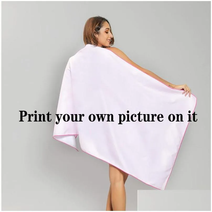 custom sports beach towel soft swimming quickdrying bath towels