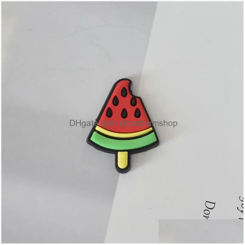 anime charms wholesale childhood memories food dring ice cream cartoon croc charms shoe accessories pvc decoration buckle soft rubber clog charms fast