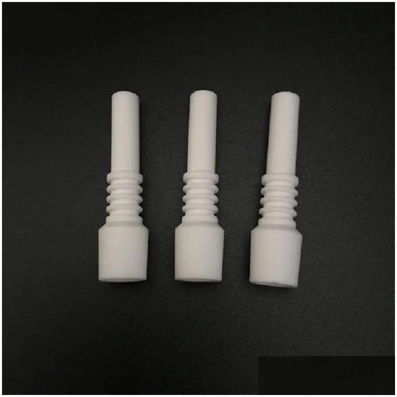 10mm mini ceramic nail male ceramic dabber 14mm 18mm ceramic nails tip smoking accessories 