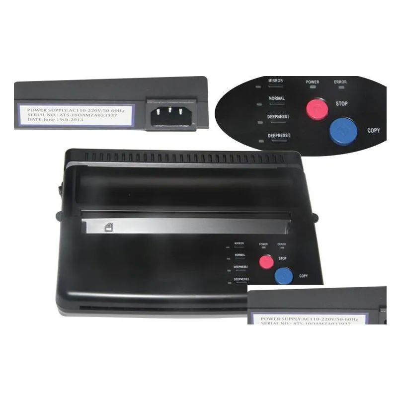 a4 transfer paper black tattoo copier thermal stencil copy transfer machin copier maker transfer copier machine tattoo accessories