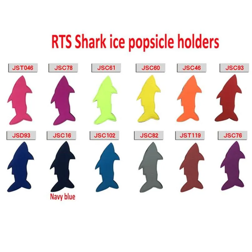 popsicle sleeves reusable ice bag ice cream tools mermaid lobster crocodile shark zer holders