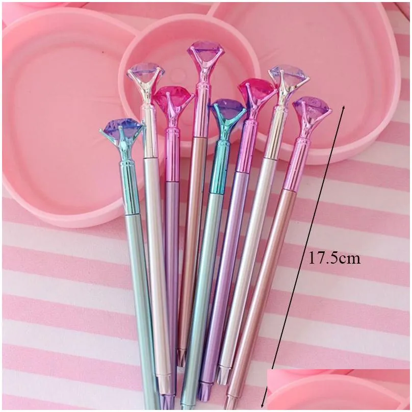 cute gel pens 0.5mm creative kawaii colored plastic neutral for kids writing school office supplies stationery1gel