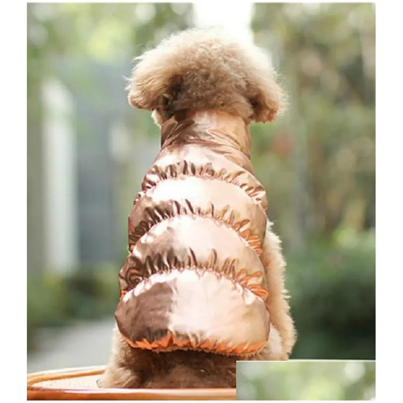 windproof winter clothes dog vest down jacket padded puppy small dogs clothes warm chihuahua outfit yorkie apparel pet supplies