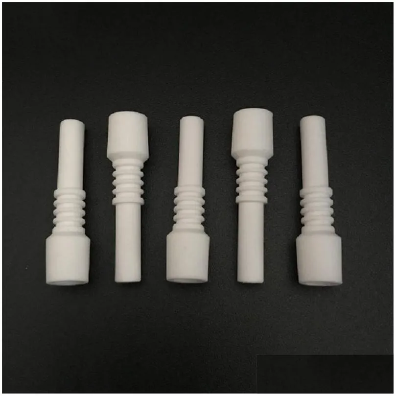 10mm mini ceramic nail male ceramic dabber 14mm 18mm ceramic nails tip smoking accessories 