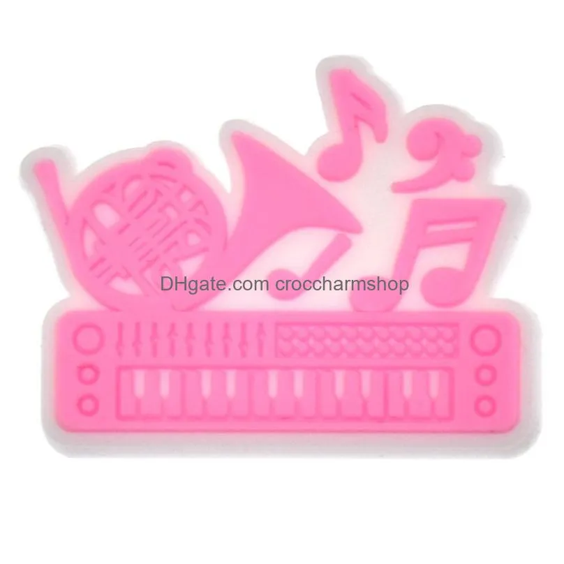 anime charms wholesale childhood memories pink honey princess cartoon croc charms shoe accessories pvc decoration buckle soft rubber clog charms fast