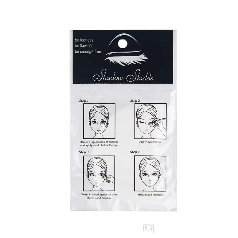 beauty make up tools disposable eyeshadow pads eye gel makeup shield pad protector sticker eyelash extensions