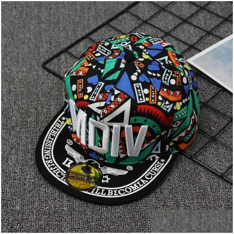 parentchild childrens hat baby girl summer mdiv letter embroidery hit color totem flat edge hip hop hat baby boy sun hat 220519