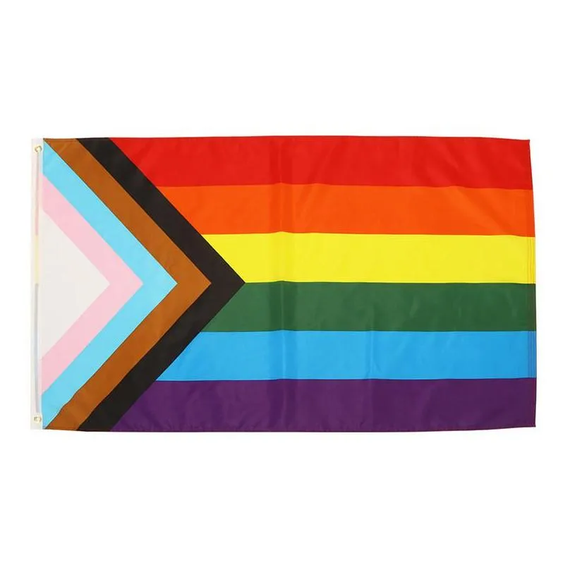 12 designs 3x5fts 90x150cm philadelphia phily straight ally progress lgbt rainbow gay pride flag dhs 