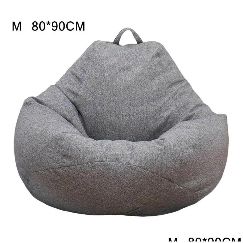 bean bag chair with filling big puff seat couch bed stuffed  beanbag sofa pouf ottoman relax lounge furniture for practical