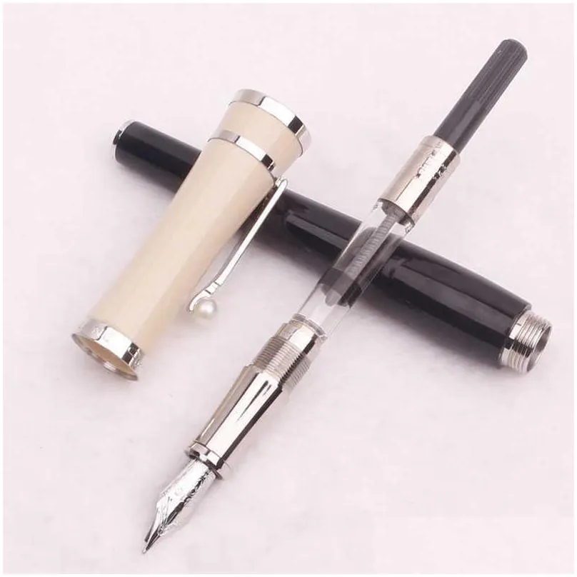 pen garbo with cute pearl clip office stationery gel ink fashion design roller ball pens promotion gift