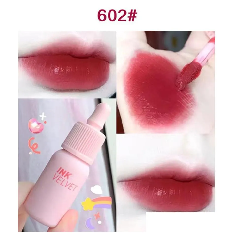 lip gloss 2021 6 color matte dyeing moisturizer liquid lipstick waterproof long lasting red tint korean makeup cosmetic