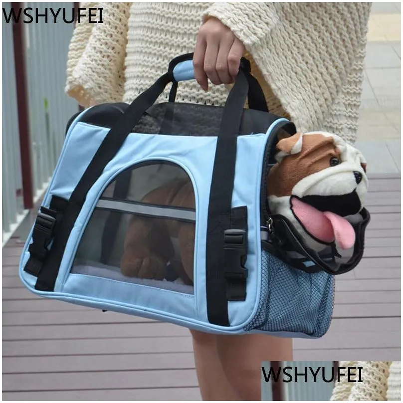 pet backpack winter and summer warm breathable pet backpack outdoor comfort travel car bag carrying bag supplies wshyufei