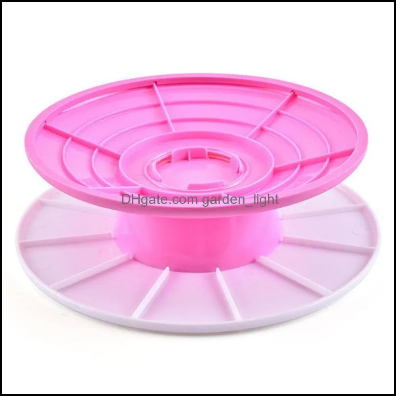 glorystar round shape antiskid rotating cake decorating turntable for baking tool pastry tools