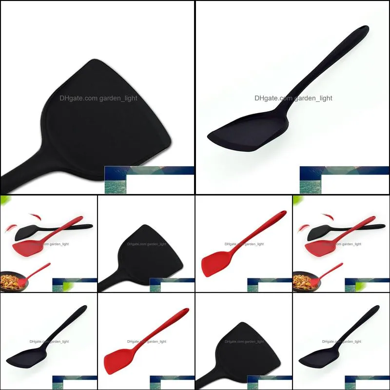 food grade silicone cooking spoon  heatresistant flexible nonstick silicone baking mixing spoon spatula factory price expert design quality