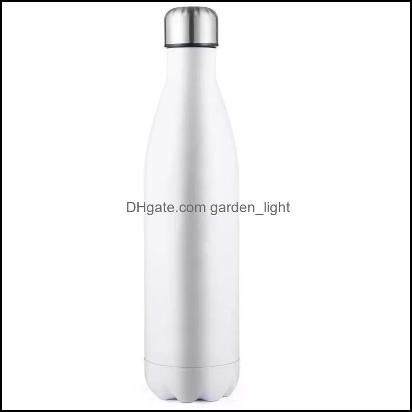 17oz water bottle stainless steel vacuum flask insulated coffee cup travel sport water vauum outdoor water bottle