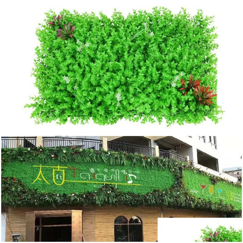 decorative flowers wreaths ficus leaf expandable/stretchable privacy fence screen single side leaves and vines decor handmade smd66