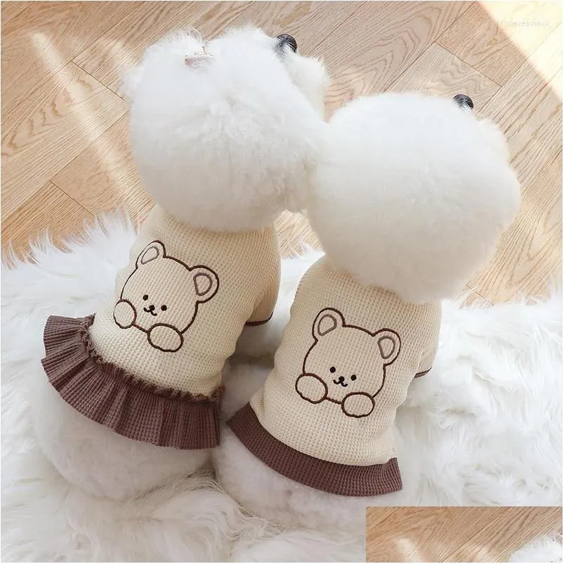 dog apparel korean style pet clothes couple clothing for small dogs shirt cute cat dress skirt chihuahua yorkie pug