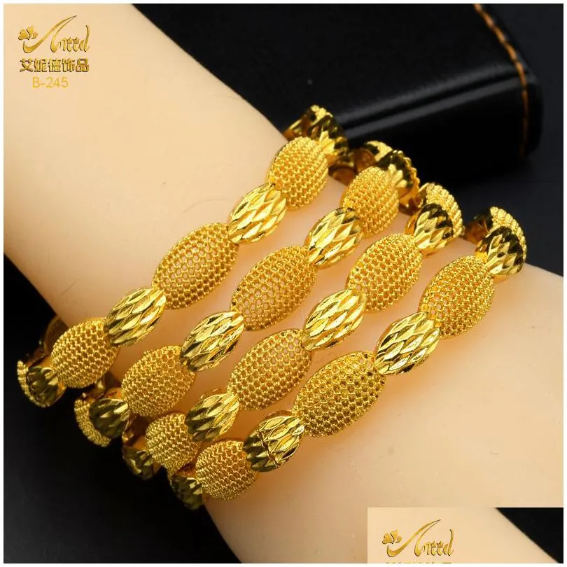 charm bracelets aniid african plated bangle bracelet for women arabic gold color braclets nigerian wedding party luxury jewelry indian bangles