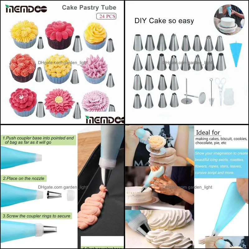 baking pastry tools 32pcs cake decorating accessories supplies kit set