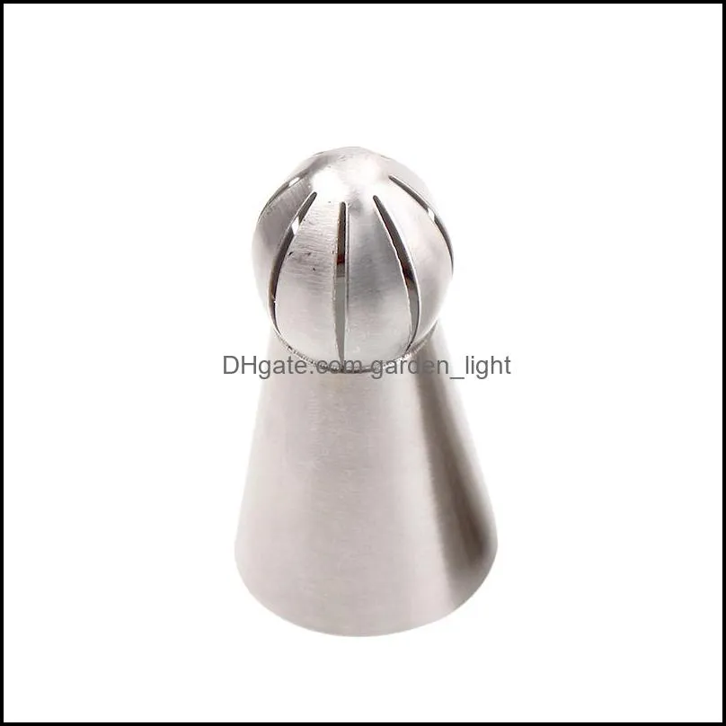  1pc pastry tips set stainless steel russian pastry nozzles fondant icing piping cake decorating tips rose tulip 85081