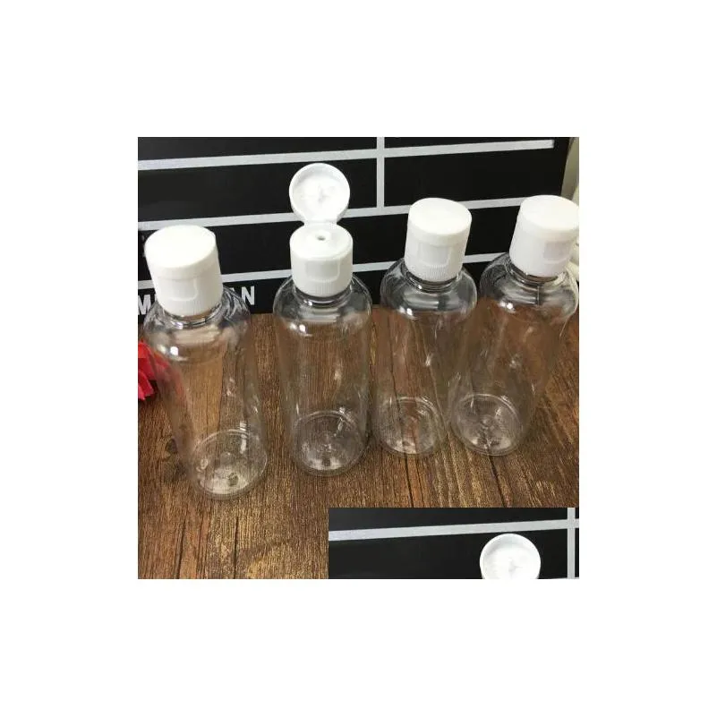 wholesale new 20pcs/set 100 ml plastic bottles for travel cosmetic lotion container refillable bottles shipping