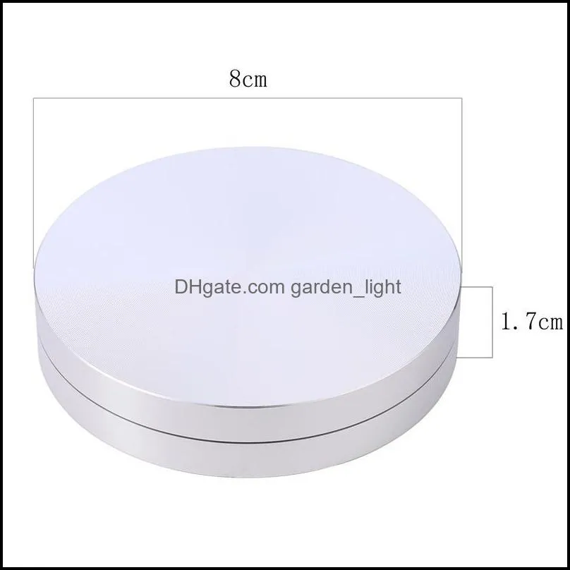 baking pastry tools cake axle turntable aluminum alloy rotating tray stand base rotor bearing